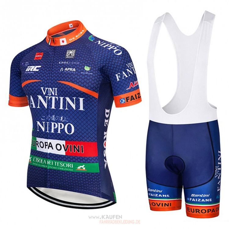 Vini Fantini Kurzarmtrikot 2018 Und Kurze Tragerhose Dunkel Blau